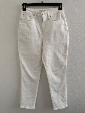Madewell The Curvy Perfect Vintage Jean White Size 29